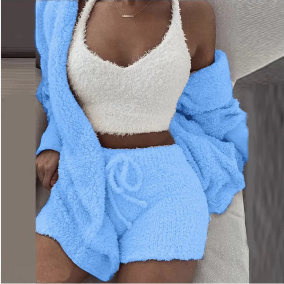 Casual 3-Piece Loungewear Set