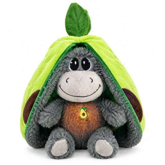 Muñeco de peluche musical con respiración: juguete con luz y sonidos relajantes