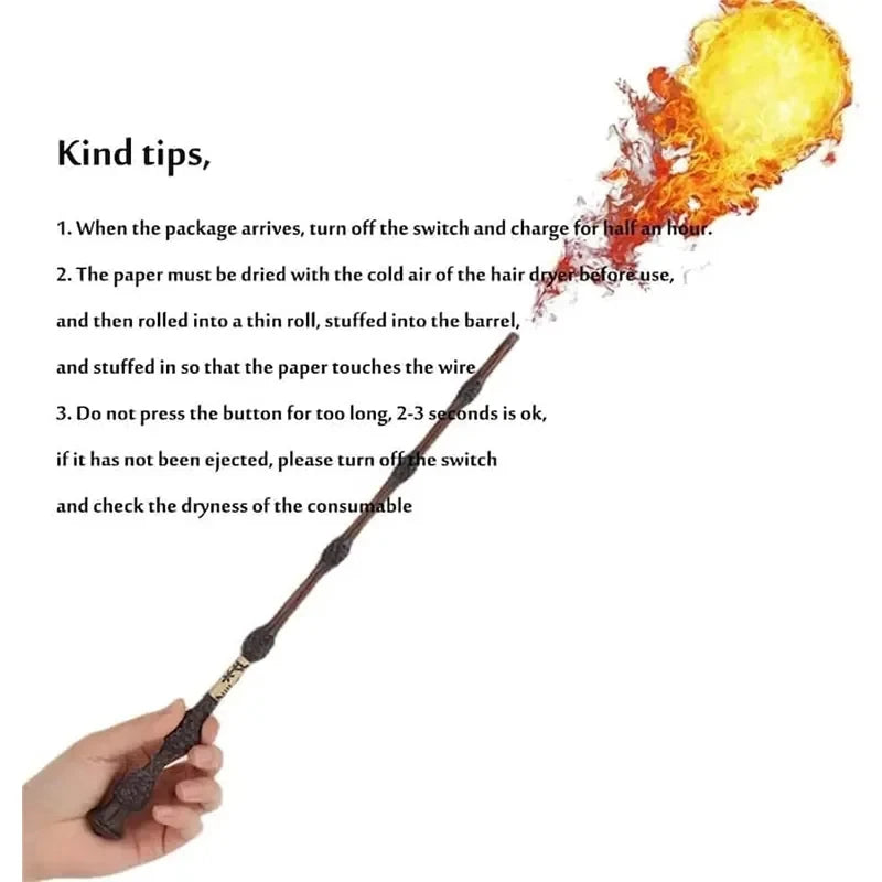 Fire Magic Wand Toy