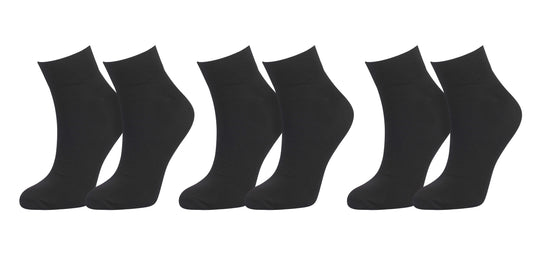 Calcetines tobilleros de algodón orgánico al 98% para hombre tittimitti®, paquete de 3 pares – Calcetines transpirables para uso diario