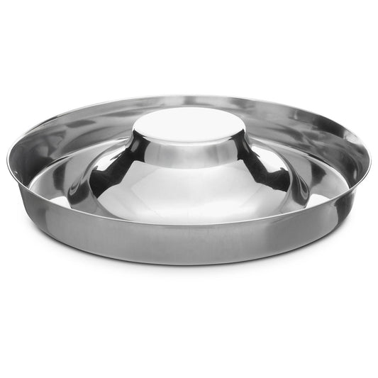 Comedero y bebedero para cachorros Jeffers Stainless Steel Flying Saucer