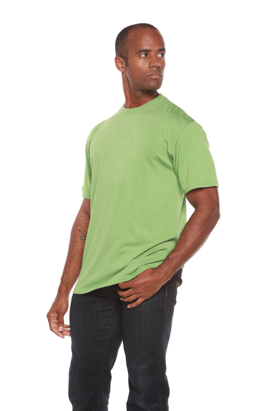 Liquidación Camiseta de Manga Corta de Bambú para Hombre - Corte Clásico